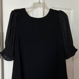 Anne Klein Black Elegant Blouse